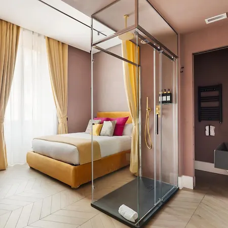 דירה Navona - Luxury, Design And Jacuzzi Style רומא